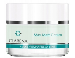 CLARENA - MAX MATT Krem matujący 50ml