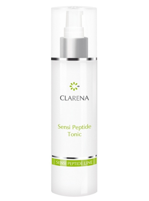 CLARENA - Sensi Peptide Tonic Peptydowy tonik łagodzący skóra wrażliwa 200ml CLARENA - Sensi Peptide Tonic Peptydowy tonik łagodzący skóra wrażliwa 200ml