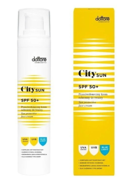 DOTTORE - City SUN SPF50+ Przeciwsłoneczny krem ochronny do twarzy SPF50+ DOTTORE - City SUN SPF50+ Przeciwsłoneczny krem ochronny do twarzy SPF50+