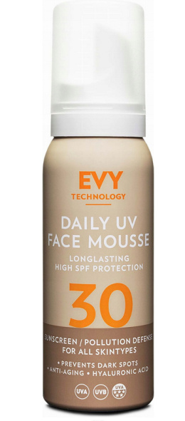 EVY TECHNOLOGY - DAILY UV FACE MOUSSE SPF 30 - 75 ML