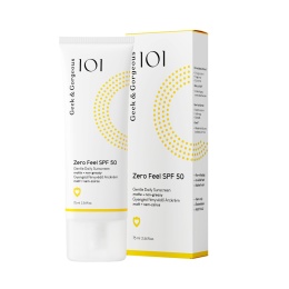 GEEK & GORGEOUS - Zero Feel SPF 50 niewyczuwalny krem SPF 50 na dzień 75ml