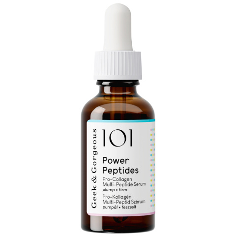 Geek & Gorogeous - Power Peptides stymulujące serum z peptydami 30ml Geek & Gorogeous - Power Peptides stymulujące serum z peptydami 30ml