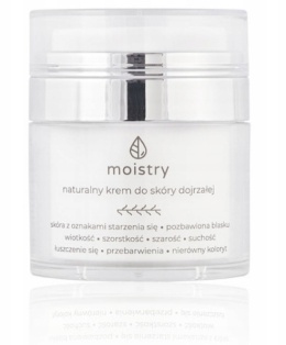 MOISTRY - Naturalny krem do skóry dojrzałej 50ml