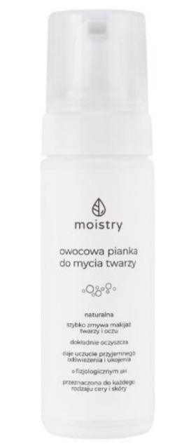 MOISTRY - Owocowa pianka do mycia twarzy 175 ml