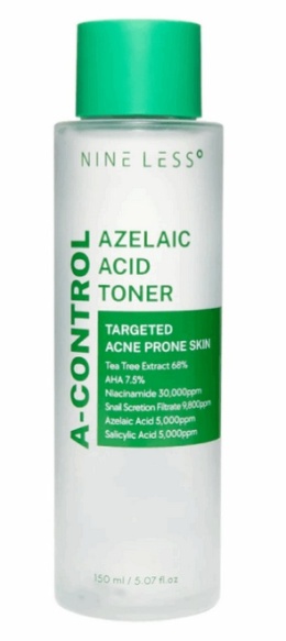 NINE LESS - A-Control Azelaic Acid Toner - tonik z kwasem azelainowym 150ml