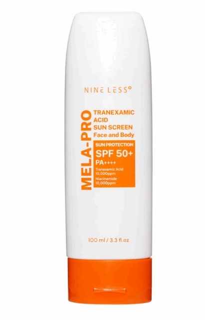NINE LESS - MELA-PRO Tranexamic Acid Sun Screen SPF 50+ krem z filtrem 100ml