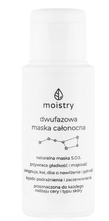 MOISTRY - Dwufazowa maska całonocna 50ml MOISTRY - Dwufazowa maska całonocna 50ml