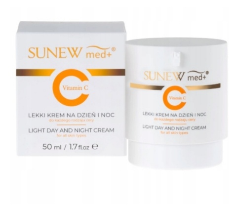SunewMed+ - Lekki krem na dzień i na noc z witaminą C 50ml SunewMed+ - Lekki krem na dzień i na noc z witaminą C 50ml