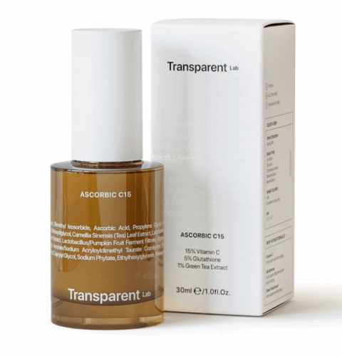 TRANSPARENT LAB - Ascorbic C15 rozświetlające serum przeciwstarzeniowe 30ml TRANSPARENT LAB - Ascorbic C15 rozświetlające serum przeciwstarzeniowe 30ml