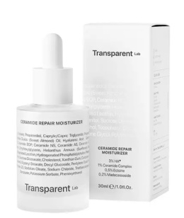 TRANSPARENT LAB CERAMIDE REPAIR MOISTURIZER SERUM - intensywnie regenerujące serum z ceramidami 30ml