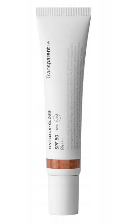 TRANSPARENT LAB - Lip Gloss Terracotta SPF50 Nawilżający balsam do ust 15ml TRANSPARENT LAB - Lip Gloss Terracotta SPF50 Nawilżający balsam do ust 15ml