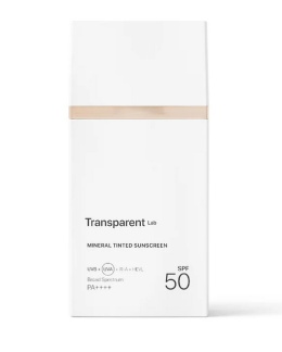 TRANSPARENT LAB - Transparent Lab Mineral Tinted Sunscreen Light mineralny krem z filtrem SPF 50 100ml