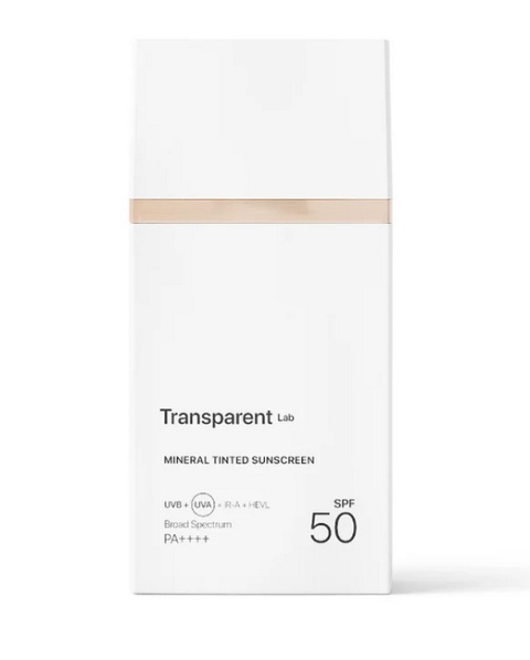 TRANSPARENT LAB - Transparent Lab Mineral Tinted Sunscreen Light mineralny krem z filtrem SPF 50 100ml TRANSPARENT LAB - Transparent Lab Mineral Tinted Sunscreen Light mineralny krem z filtrem SPF 50 100ml