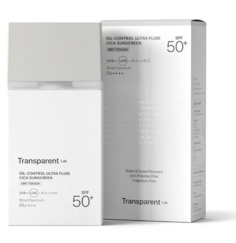 TRANSPARENT LAB - Transparent Lab Oil Control Ultra Fluid Cica Sunscreen matujący krem SPF 50 100ml TRANSPARENT LAB - Transparent Lab Oil Control Ultra Fluid Cica Sunscreen matujący krem SPF 50 100ml