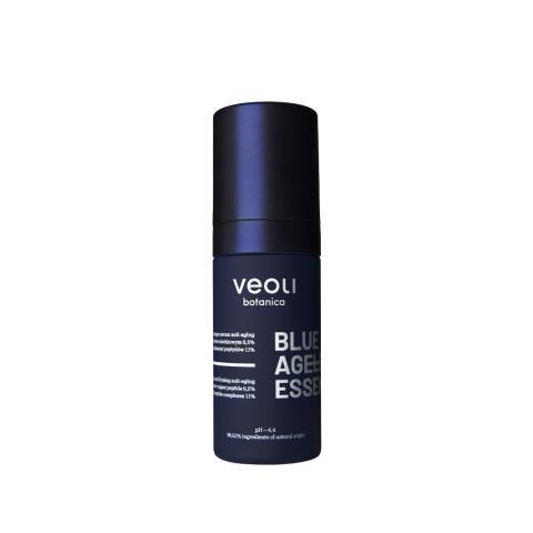VEOLI BOTANICA - BLUE AGELESS ESSENCE Wypełniająco-ujędrniające serum anti-aging z czystym peptydem miedziowym 0,5% VEOLI BOTANICA - BLUE AGELESS ESSENCE Wypełniająco-ujędrniające serum anti-aging z czystym peptydem miedziowym 0,5%