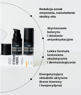 VEOLI BOTANICA - EYELUMINATE HERO Energetyzująco-rozświetlające serum pod oczy i na powieki 15ml