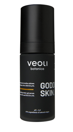 VEOLI BOTANICA - GODDESS SKIN Rozjaśniająco-kojące serum wodno-żelowe z etylowanym kwasem askorbinowym 10% i EGCG 0,5% VEOLI BOTANICA - GODDESS SKIN Rozjaśniająco-kojące serum wodno-żelowe z etylowanym kwasem askorbinowym 10% i EGCG 0,5%