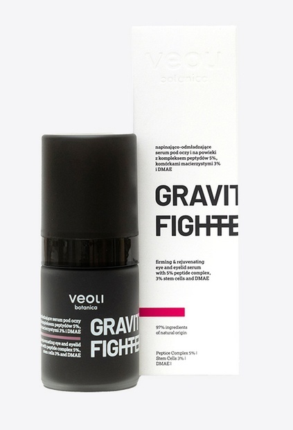 VEOLI BOTANICA - GRAVITY FIGHTER Napinająco-odmładzające serum pod oczy i na powieki z kompleksem peptydów 5% VEOLI BOTANICA - GRAVITY FIGHTER Napinająco-odmładzające serum pod oczy i na powieki z kompleksem peptydów 5%