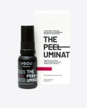 VEOLI BOTANICA - THE PEELUMINATOR Rozświetlająco-napinający peeling pod oczy z kompleksem kwasów 6% i keratoliną 2%