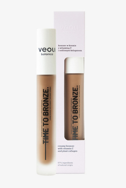 VEOLI BOTANICA - TIME TO BRONZE Bronzer w kremie z witaminą C i roślinnym kolagenem