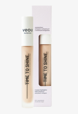 VEOLI BOTANICA - TIME TO SHINE Rozświetlacz w kremie z witaminą E i roślinnym kolagenem