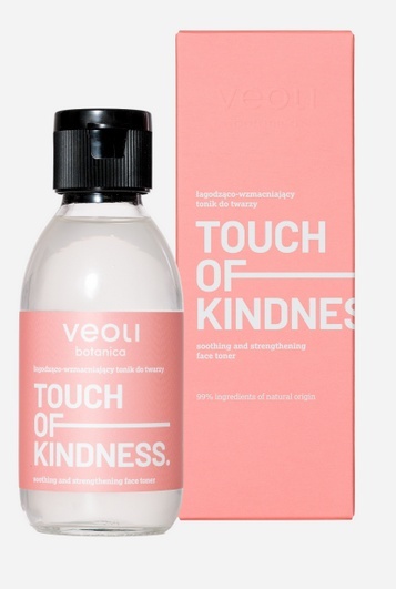 VEOLI BOTANICA - TOUCH OF KINDNESS Łagodząco-wzmacniający tonik do twarzy